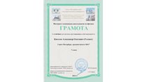 2013-2014 Киселев Александр 5л (ИО-физика) 1 тур
